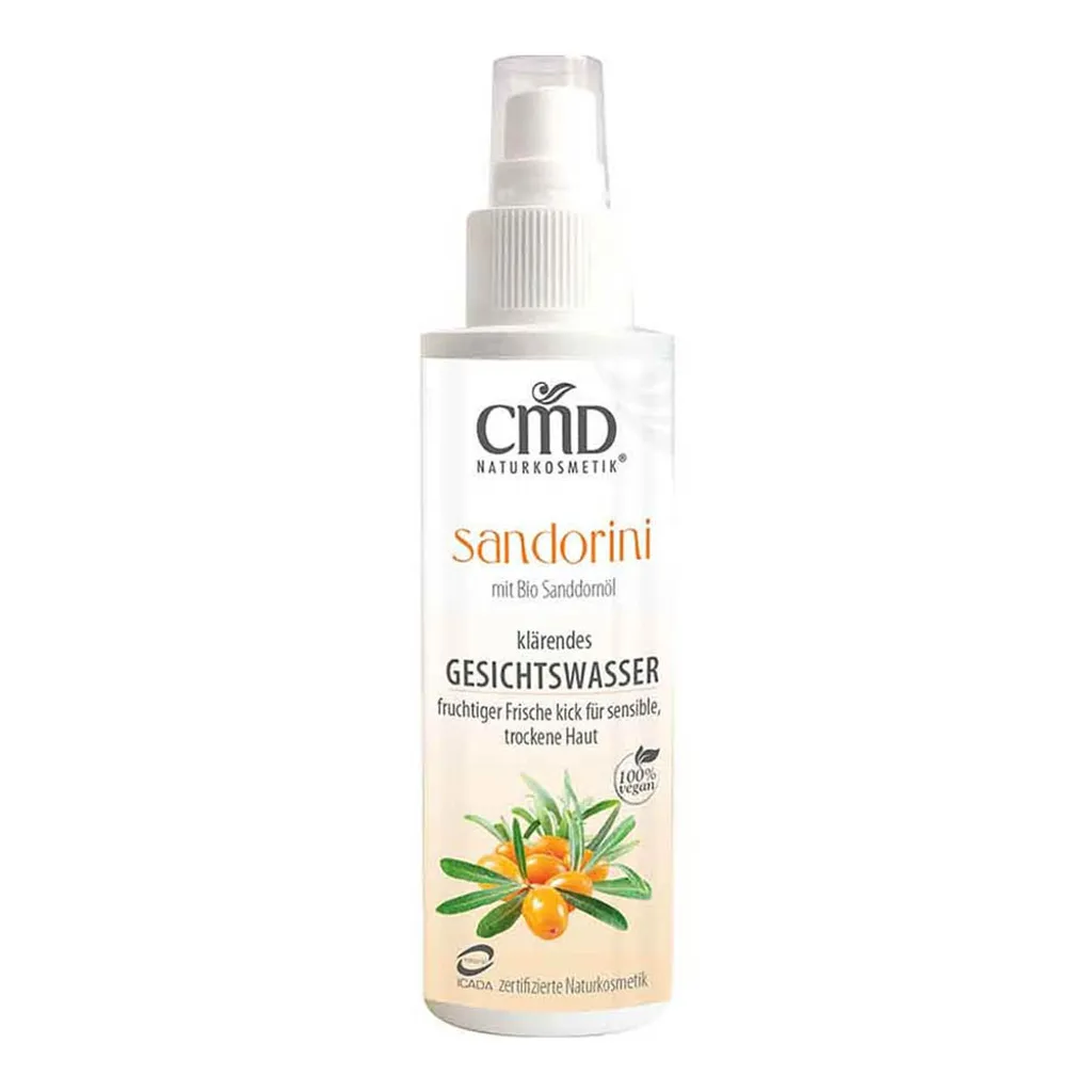 Sandorini Tonique Visage en Spray 500ml - Lotion Hydratante à l'Argousier