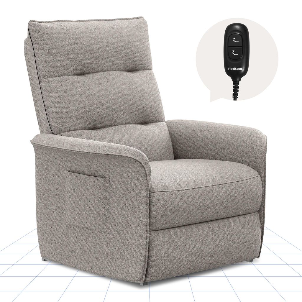FLEXISPOT Poltrona relax elettrica reclinabile 105°–155°, Immagine del prodotto 