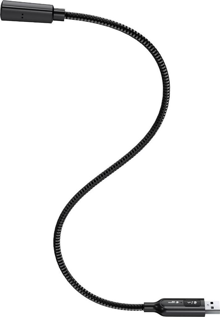 INF USB Schwanenhals Mikrofon mit Stummschaltung für Desktop Nutzung