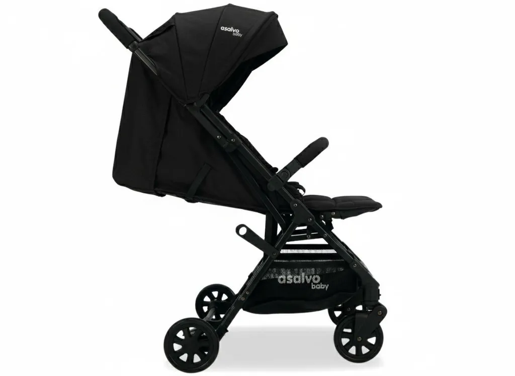 Poussette double ultra légère Asalvo Henry avec pliage rapide et compact - 4