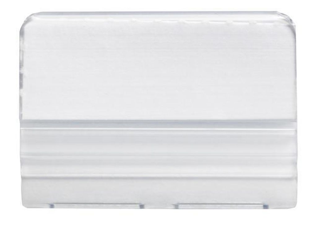 HAN 9001, Karta s prázdnym zoznamom, PVC, Priehľadná, 10 Obrázok produktu 