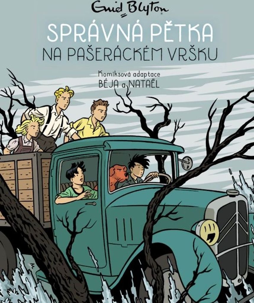 Správná pětka na Pašeráckém vršku | Enid Blyton