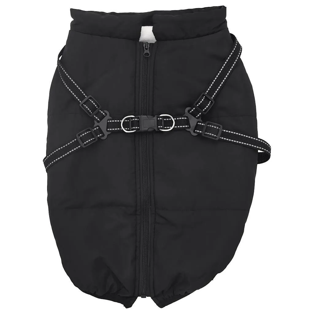 Cappottino Cane Nero L44 Impermeabile: Sicurezza e Stile Urban - 2
