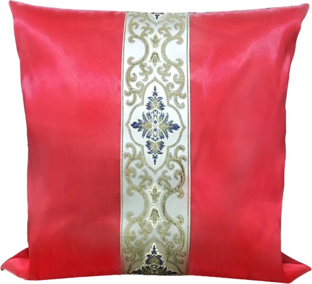 Copricuscini Glow Copricuscino Luminescente Cuscino per divano Rosso, 30x50 cm