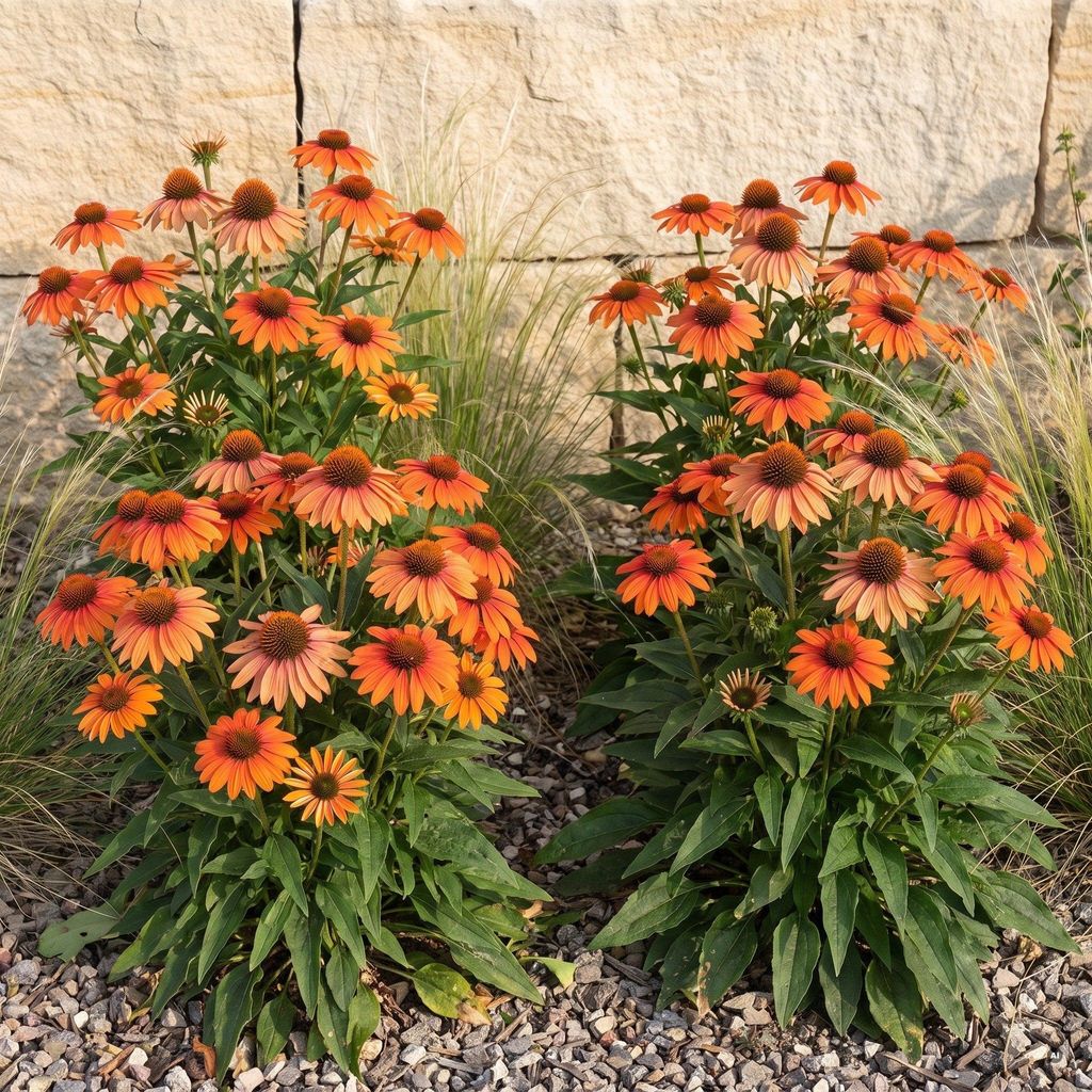 Stauden Gänge 1 x Echinacea purpurea 'Lakota Orange' - Produktbild 
