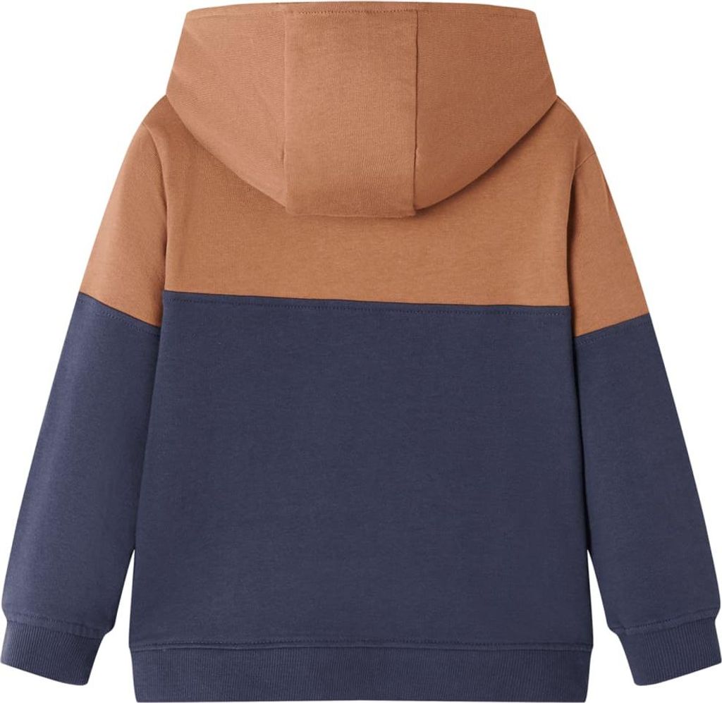 vidaXL Kinder-Kapuzenpullover mit Halbem Reißverschluss Produktbild 