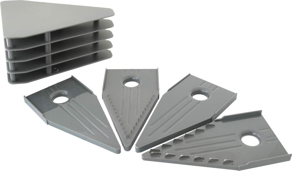 Affettaverdure In Acciaio Inox Con Lame Temprate E Impugnatura Antiscivolo - 38x17x13 Cm