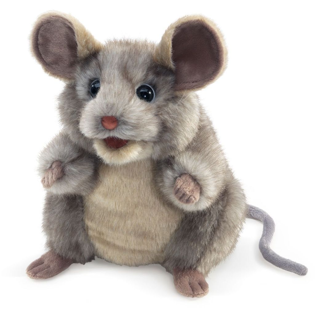 Folkmanis marionetta a mano Mouse Grigio 3202 Immagine del prodotto 