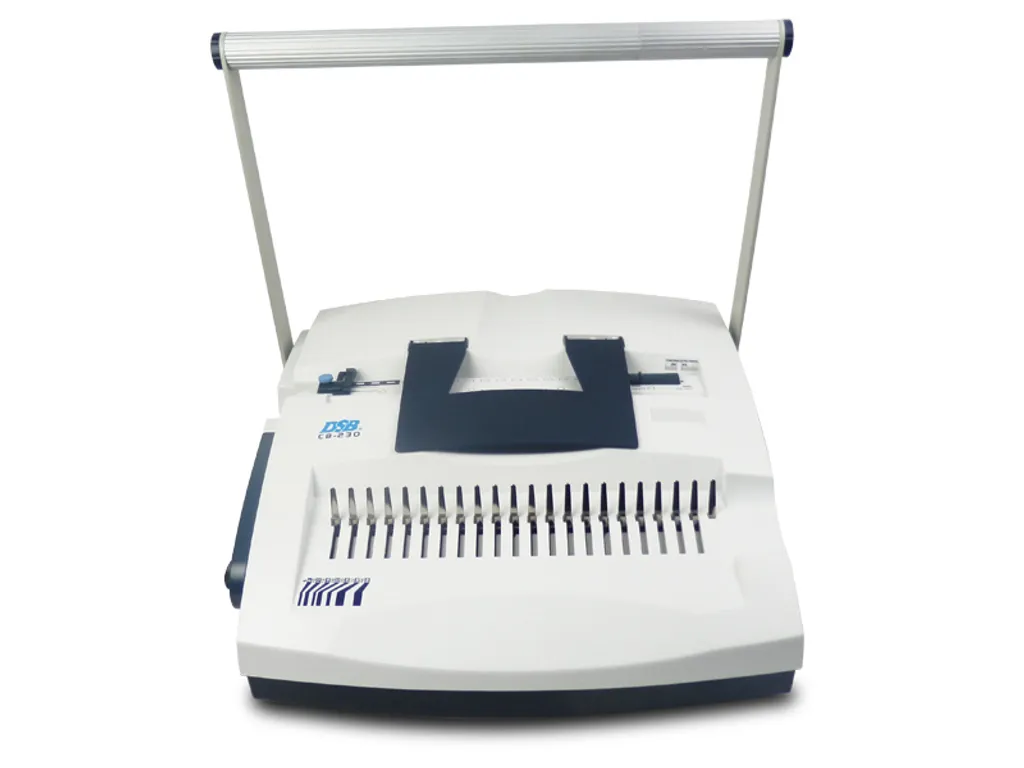 Relieuse bureau robuste DSB CB-230 avec grande capacité de perforation 20f - 3