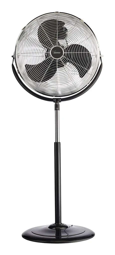 Ventilateur métallique Bimar VPS58 Noir avec oscillation automatique