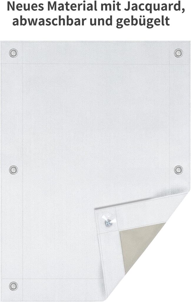 WOLTU Thermo Dachfenster Rollo ohne Bohren Sonnenschutz Produktbild 5