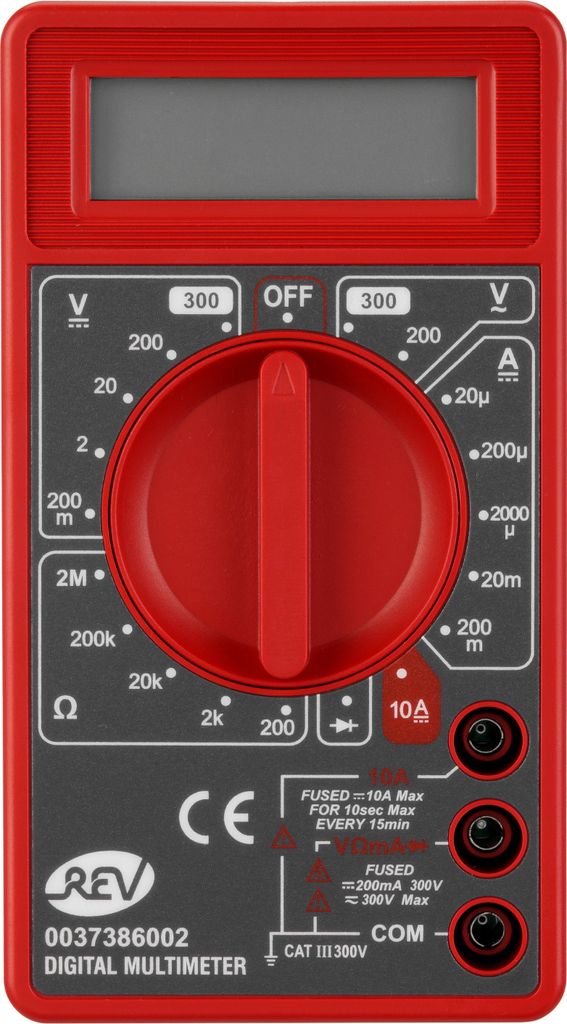 REV Düwi Digital Multimeter Messgerät LCD | Kaufland.de