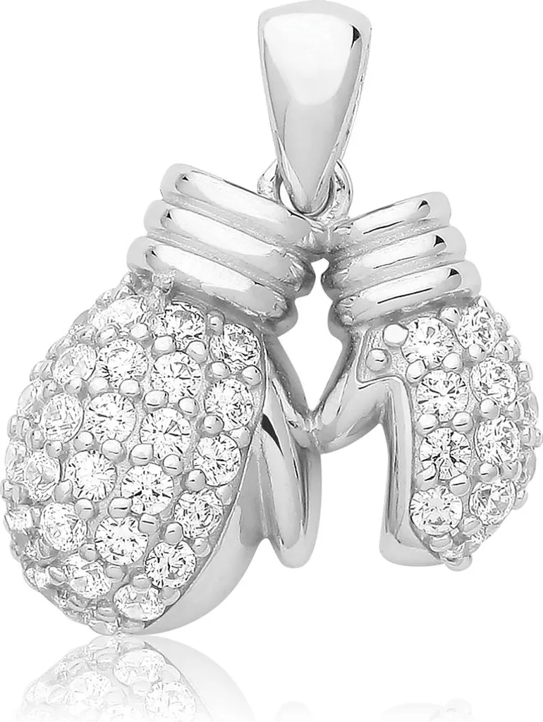 Pendentif en Argent 925 pour Femme Sertie de Zirconium - Bijou de Luxe