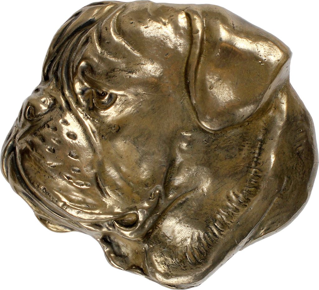 Bullmastiff - Gedenktafel mit Hund, personalisierten Dank, Auszeichnung, Diplom mit Widmung der Marke Art-Dog
