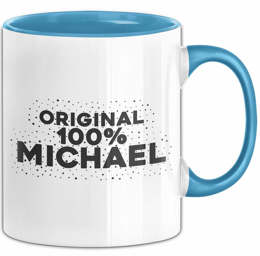 Michael Tasse Original 100% Michael Geschenk (Blau) Produktbild 
