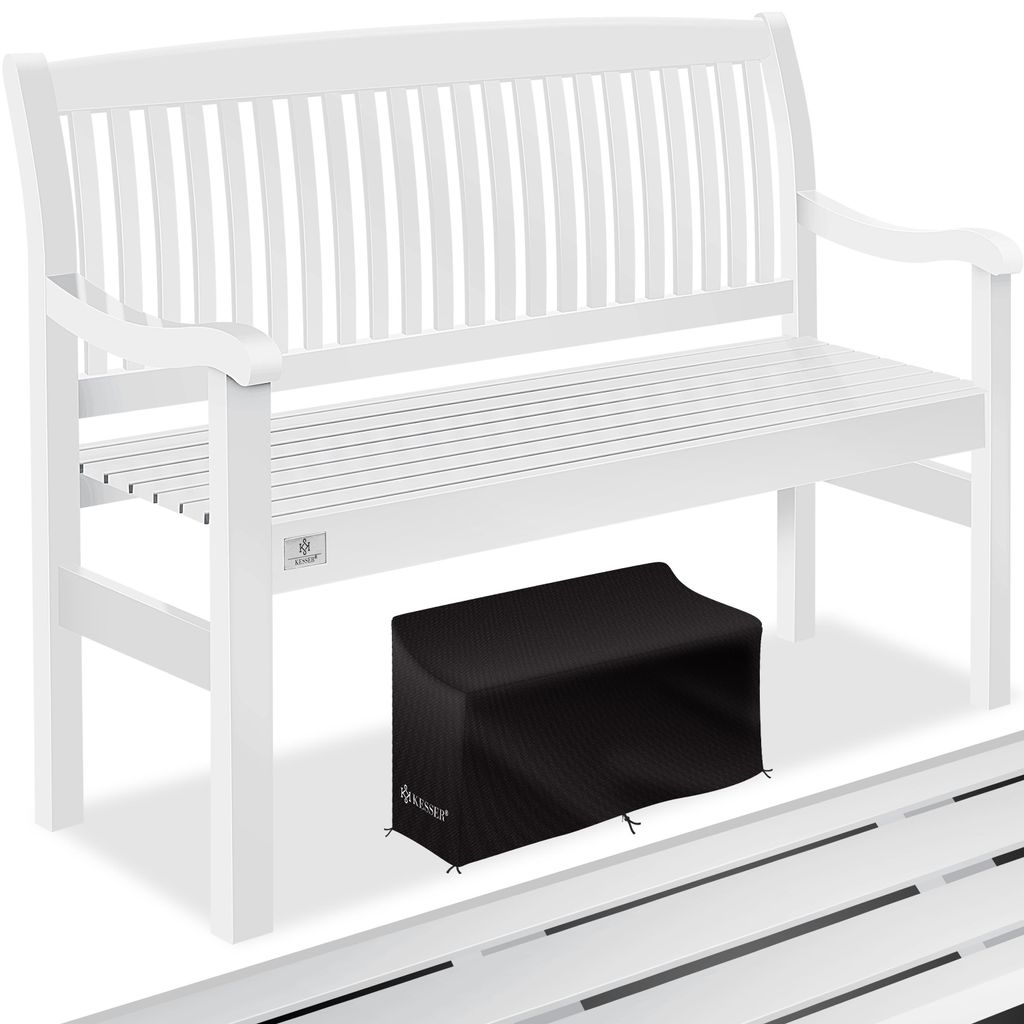 KESSER® Gartenbank Holz Holzbank wetterfest | Für 3 bis 4 Produktbild 