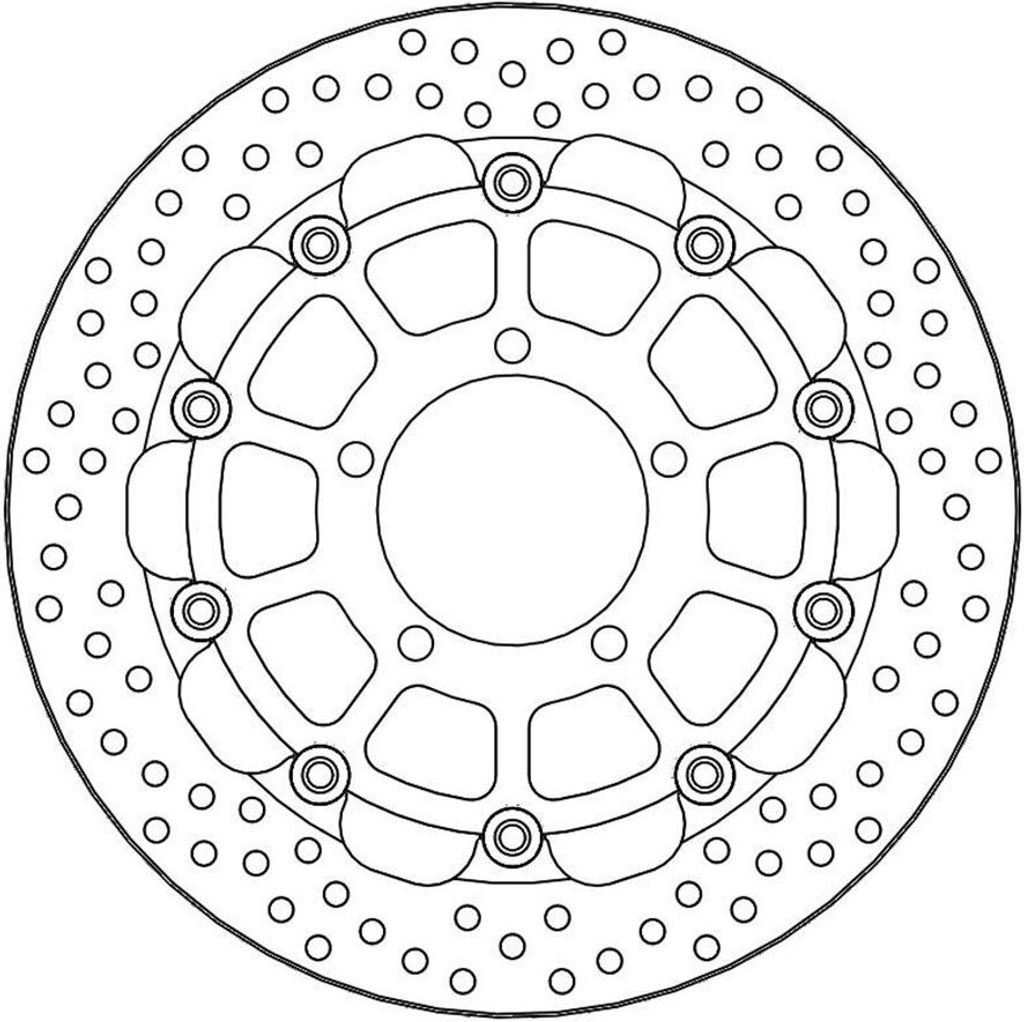 Moto-Master Bremsscheibe Round 5.5Mm 112202