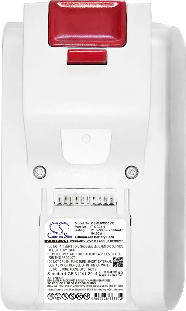 Batteria Jimmy Serie JW/CJ compatibile TECHTEK | Ricambio T-DC38A 21.6V