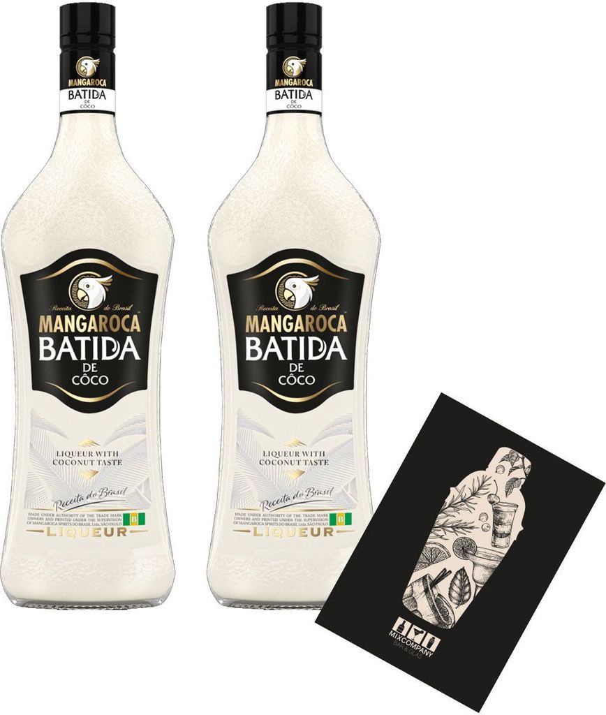 Mangaroca Batida de Coco 2x 0,7L (16% vol) 2er Set Produktbild 