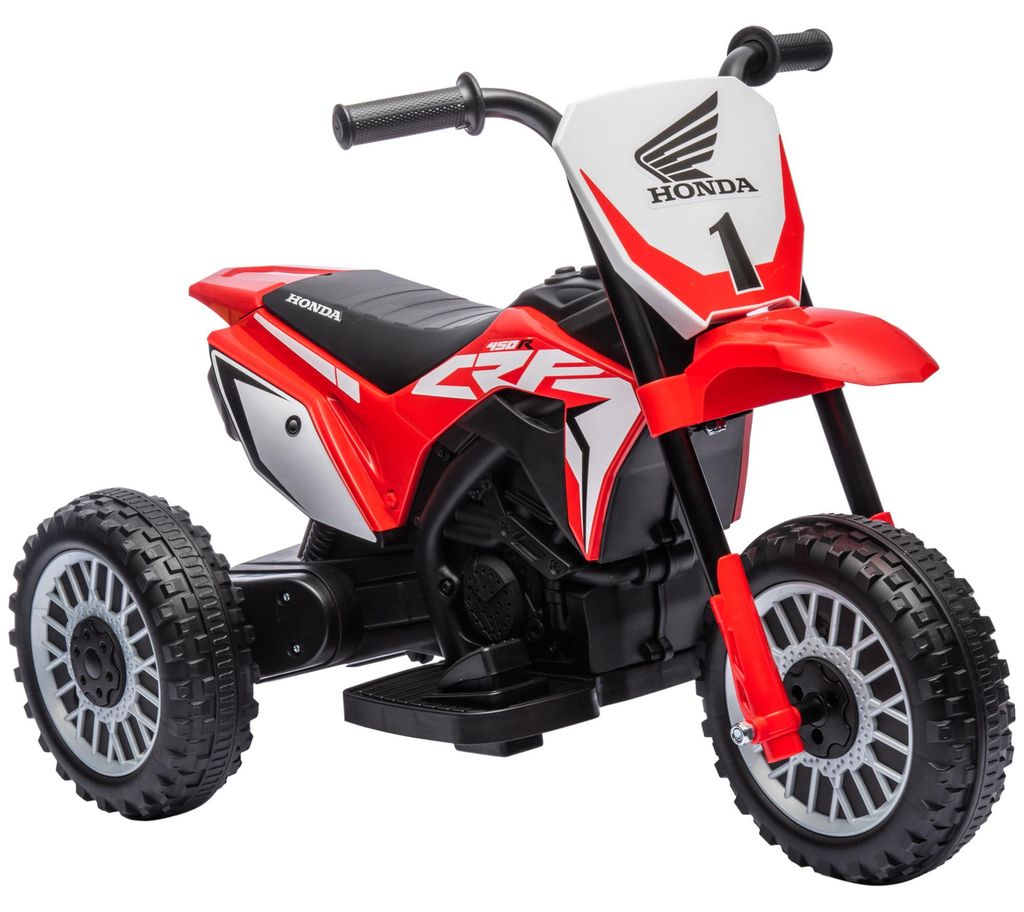 Elektro Kindermotorrad Honda. 3 km/h. Soundeffekte. fš¹r 18-36 Monate. Rot