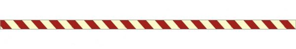 Dreifke Markierungsstreifen rechtsweisend, Alu,langnachleuchtend/rot, 160-mc...