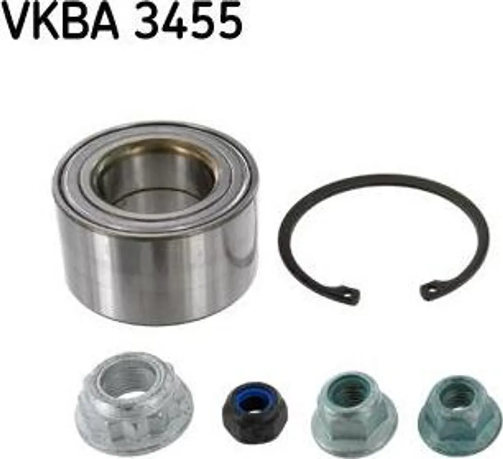 Kit Roulement de Roue SKF VKBA 3455 pour Golf IV et Audi A3 8L OE 1J0498625