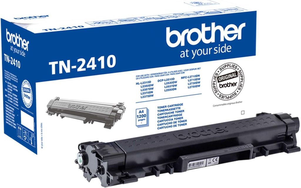 Brother TN-2410 - Noir - Original - Cartouche de toner - Image du produit 