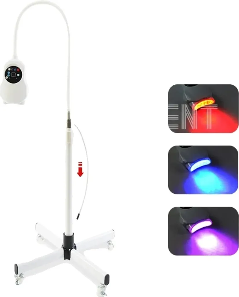Lampe blanchiment dents réglable contre les taches de jaunissement