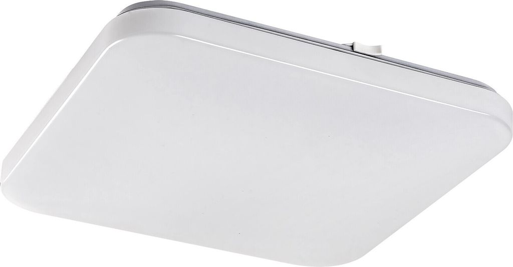 Rabalux 75014 Deckenleuchte Vendel, 20W, 4000K, 1400lm, weiß, quadratisch, neutralweiß, 32,5x32,5cm