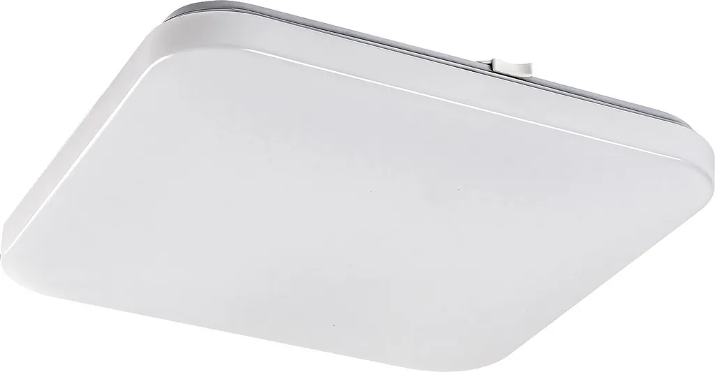 Luminaire de plafond LED carré 24W blanc neutre pour salon Vendel