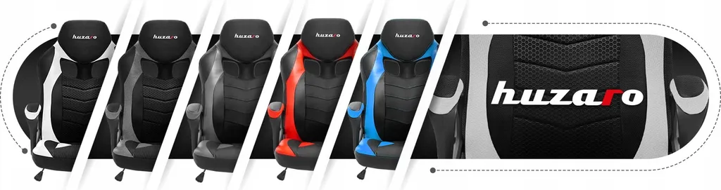 Huzaro Force 2.5 White Mesh Gaming Chair - 31
