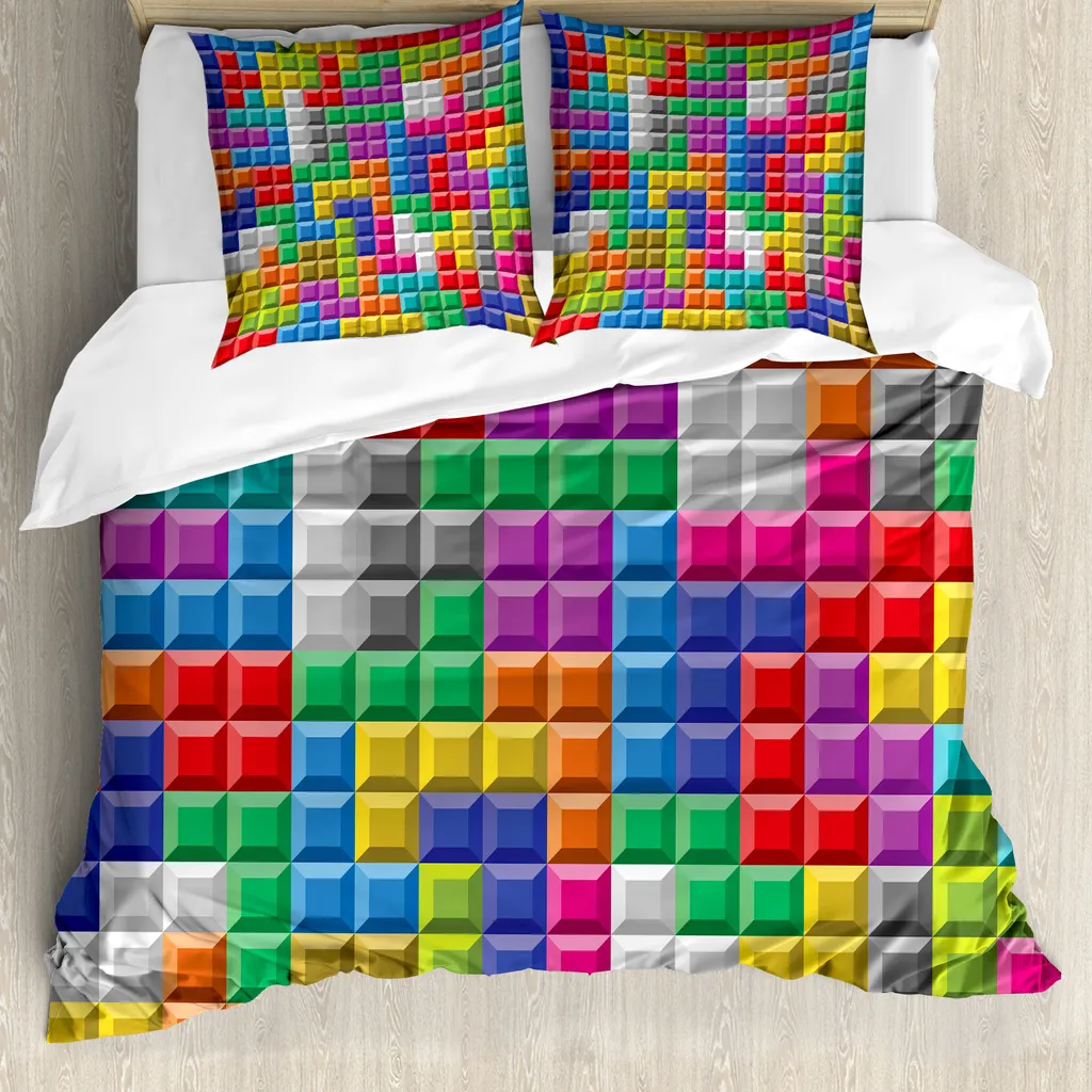 Copripiumino ABAKUHAUS 200x200: Arte Digitale e Comfort Antiacaro