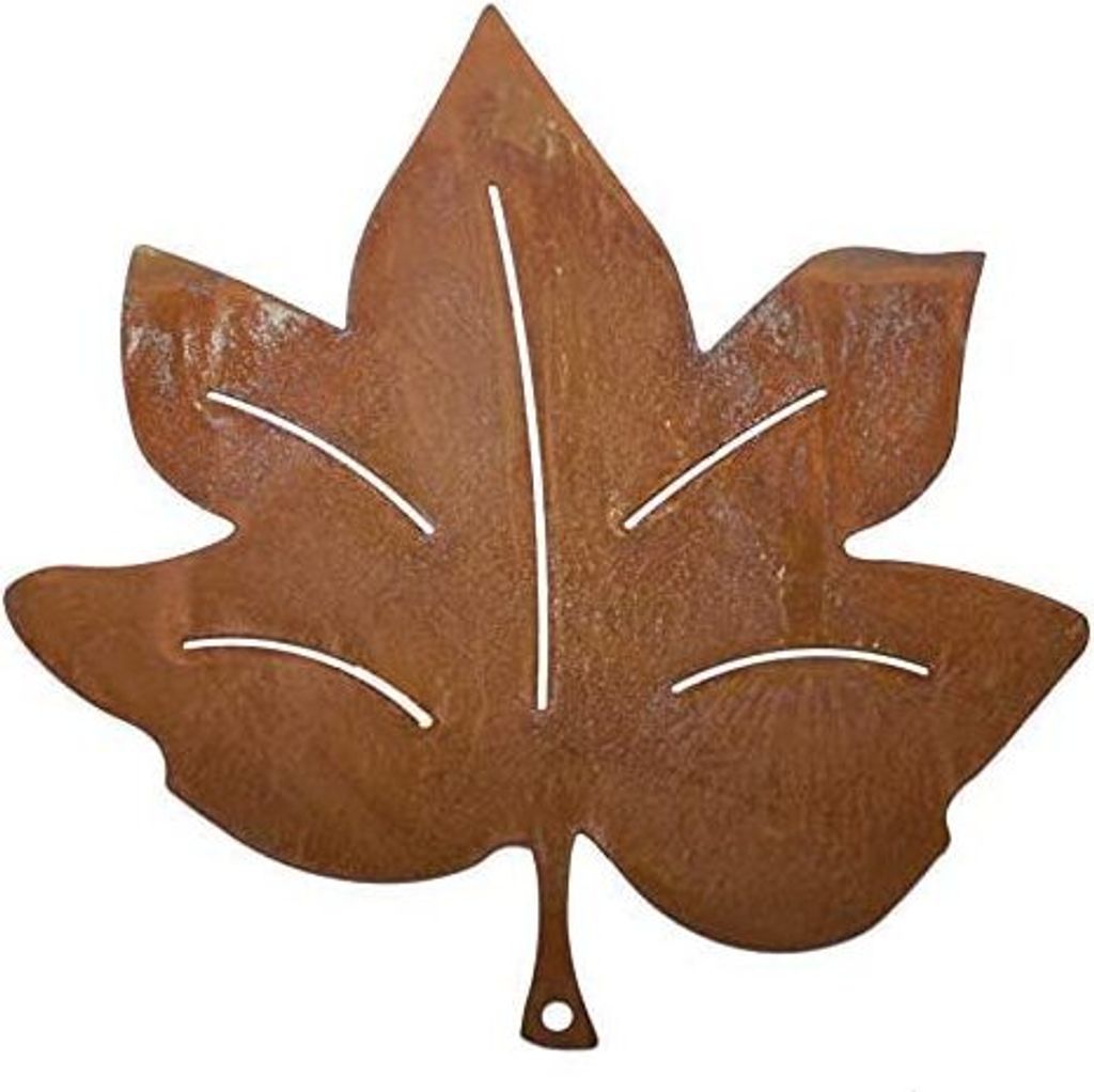 Rostikal Automne Vintage Feuille Déco 15 cm Rouille noble Image du produit 
