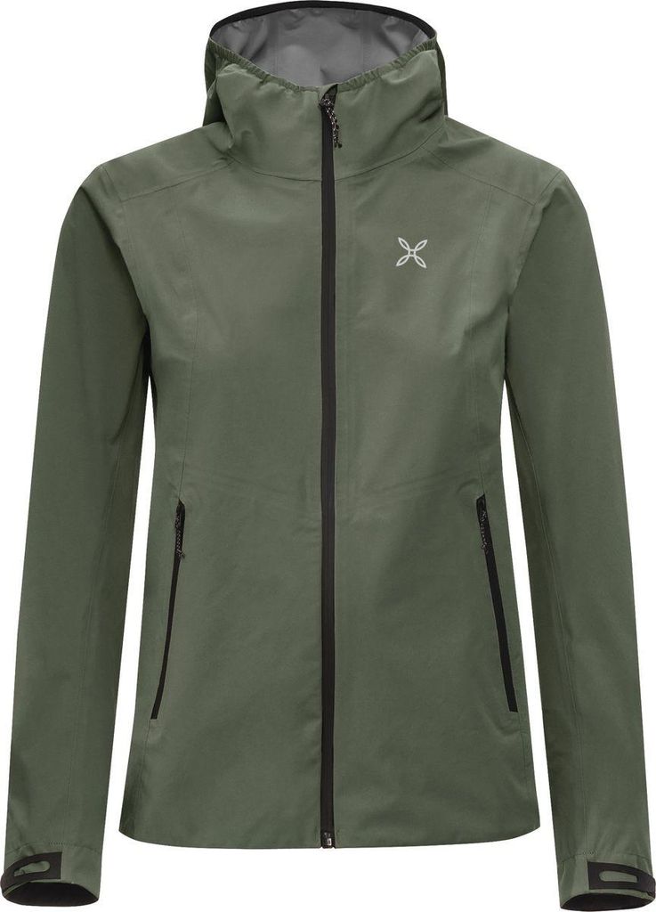 Montura Shelter Jacket Woman - wasserdichte, leichte Damenjacke für Outdoor, Farbe:49-VERDE SALVIA, Größe:XS