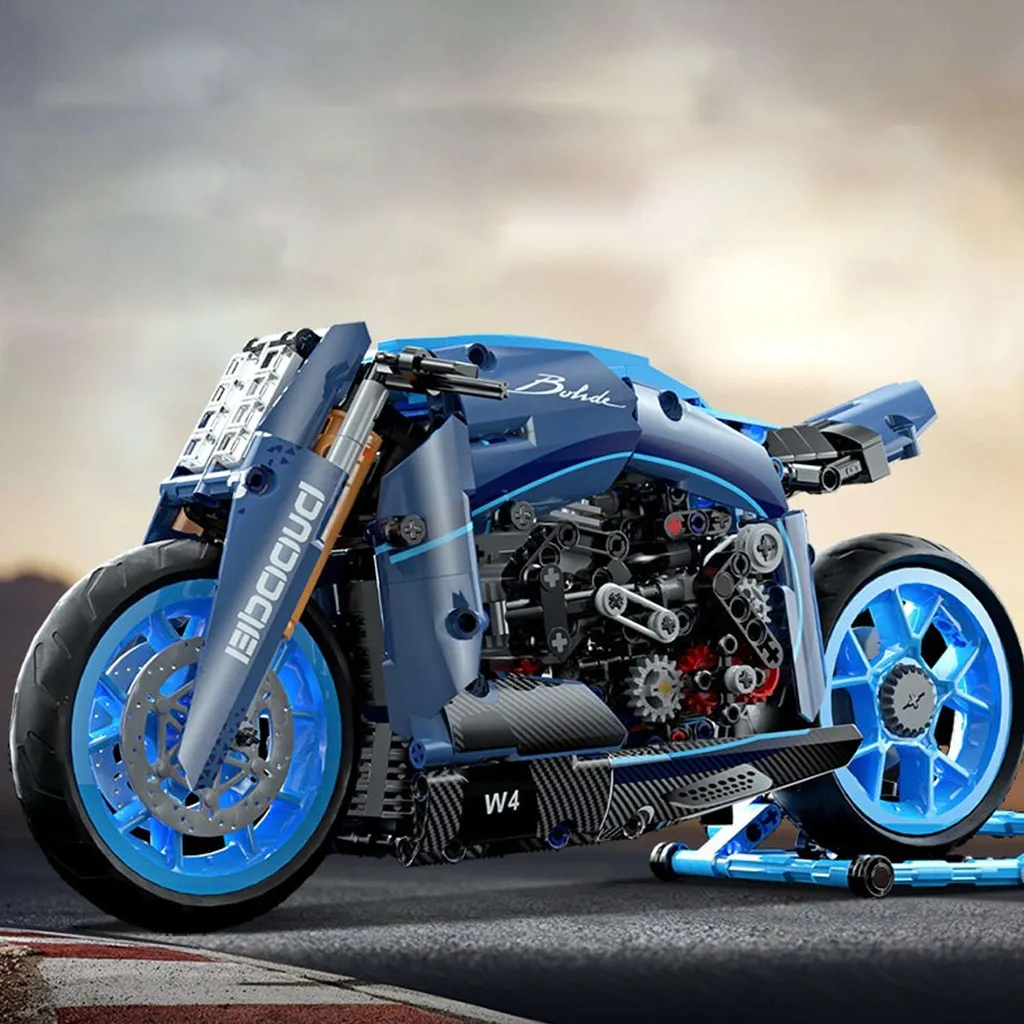 Idée Cadeau Voiture de Sport à Monter pour Passionné de Modélisme MOC