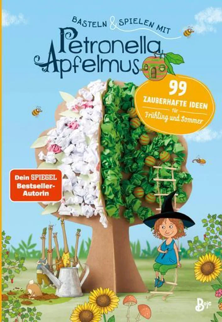 Livre d'activités Petronella Apfelmus : Bricolage et Jeux de Magie