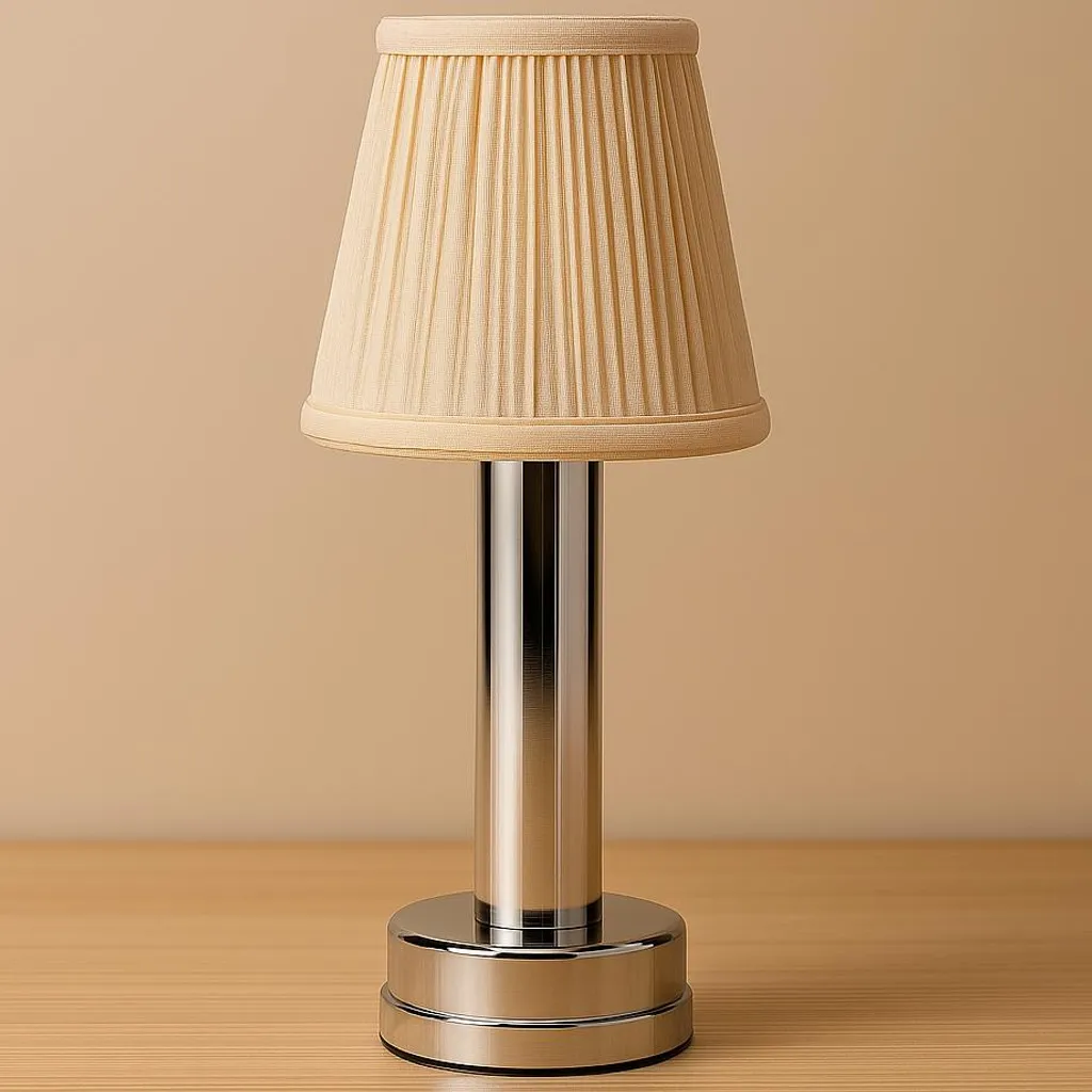 Avia lampe de table rechargeable argent - Intensité variable, 25cm, sans fil - 6