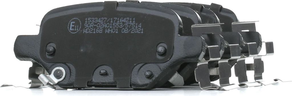 RIDEX Bremsbeläge Satz Hinten für OPEL Mokka / Mokka X (J13) 402B1619