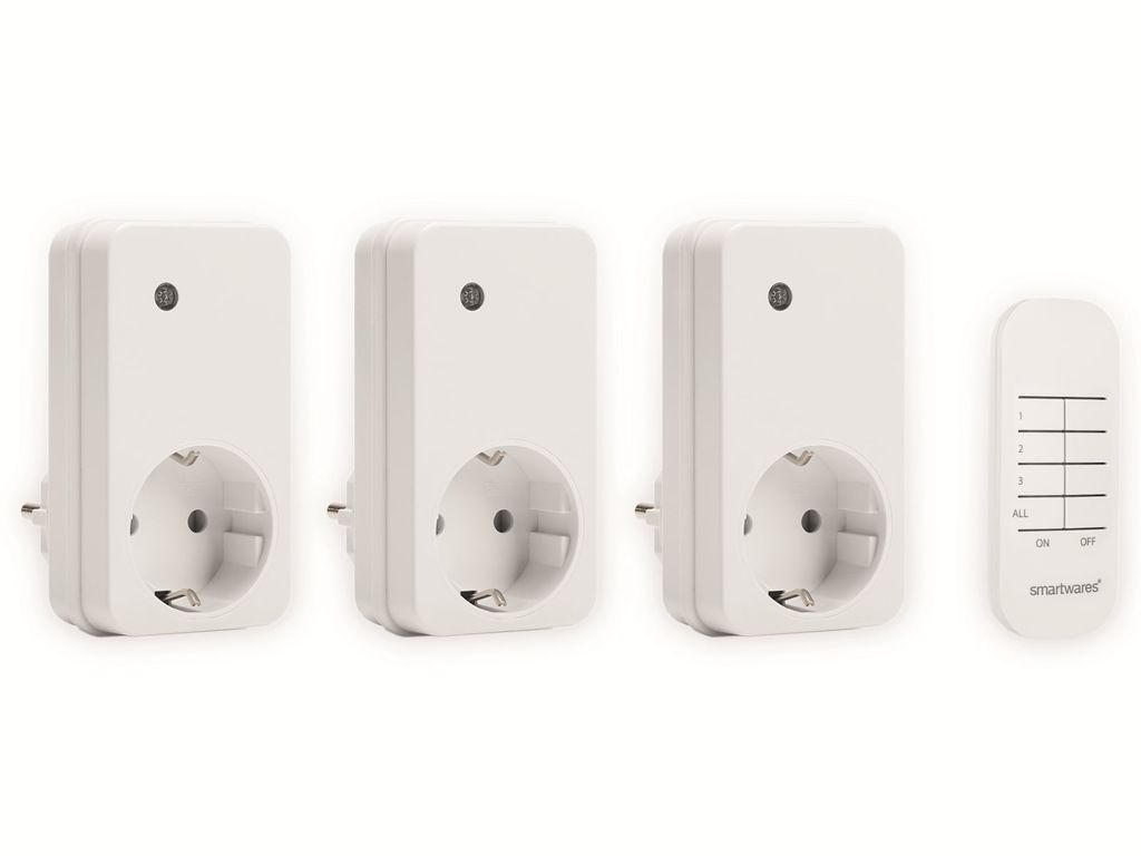 Set d'interrupteurs radio Smartwares SH4-99573 Image du produit 