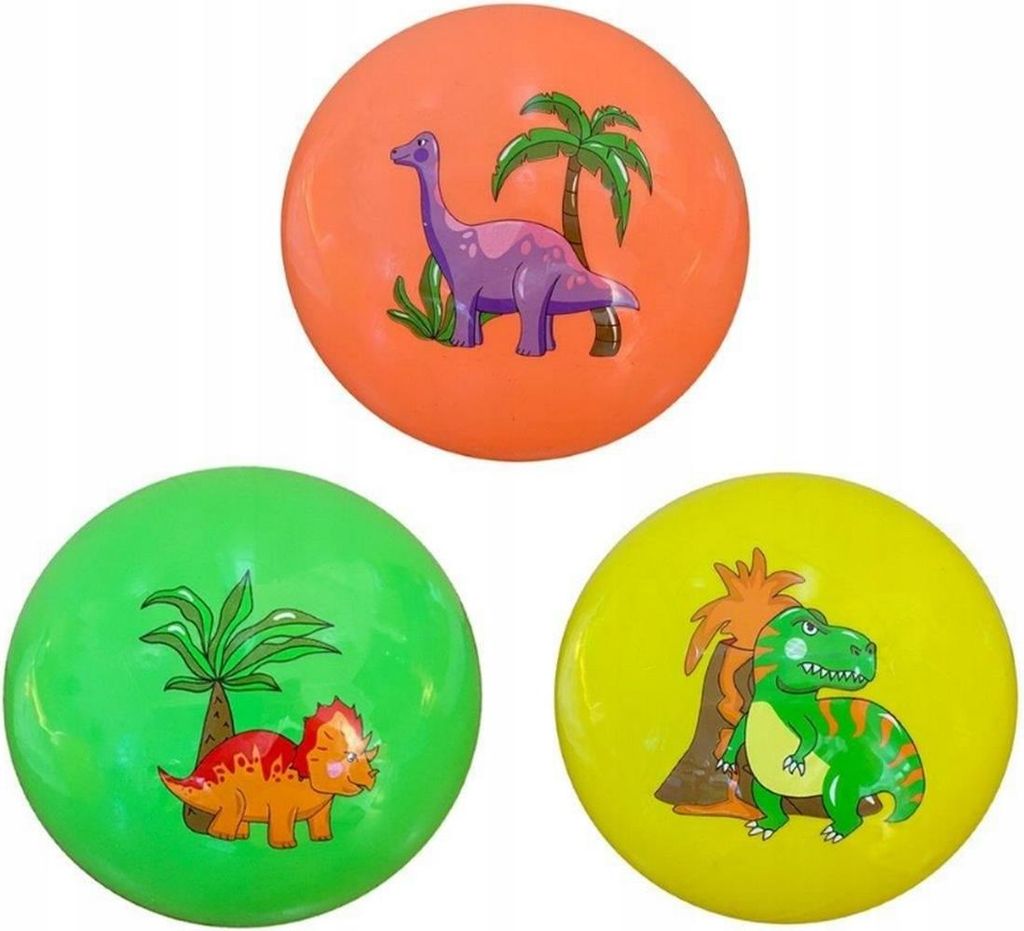 Großer aufblasbarer Strandball mit Dinosauriern aus Netzgewebe