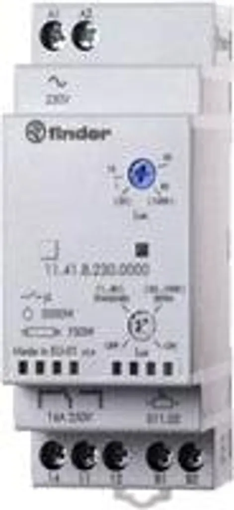 Automatisez votre Éclairage Extérieur avec le Finder 11.41 16A 230V