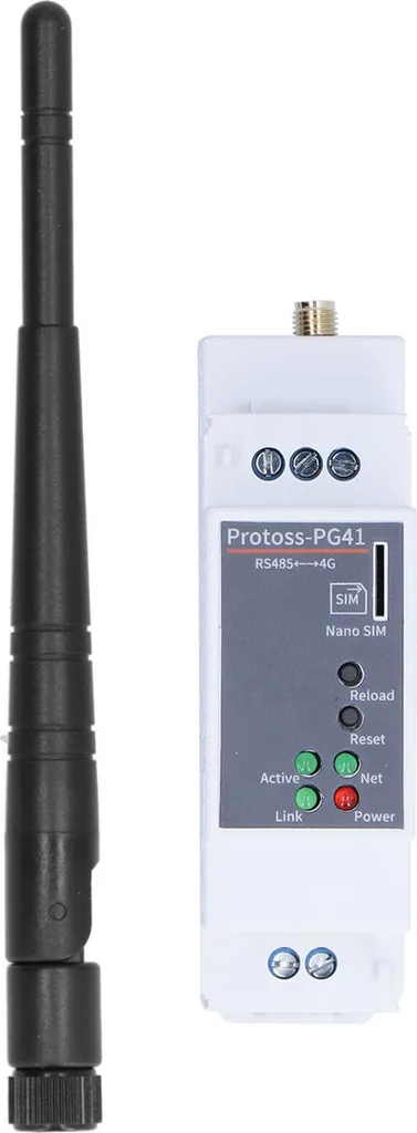 Passerelle IoT RS485 vers 4G pour maintenance à distance rail DIN 9-50V