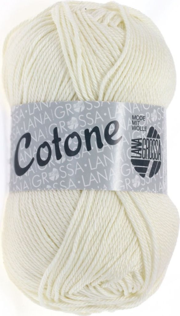 Lana Grossa - Cotone 0028 natur Produktbild 