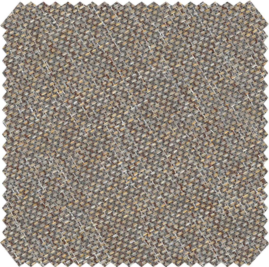 novely LARISO - Gewebter Polsterstoff - Melierter Möbelstoff - Flachgewebe - Meterware 1lfm - Farbe: 88 Taupe Beige