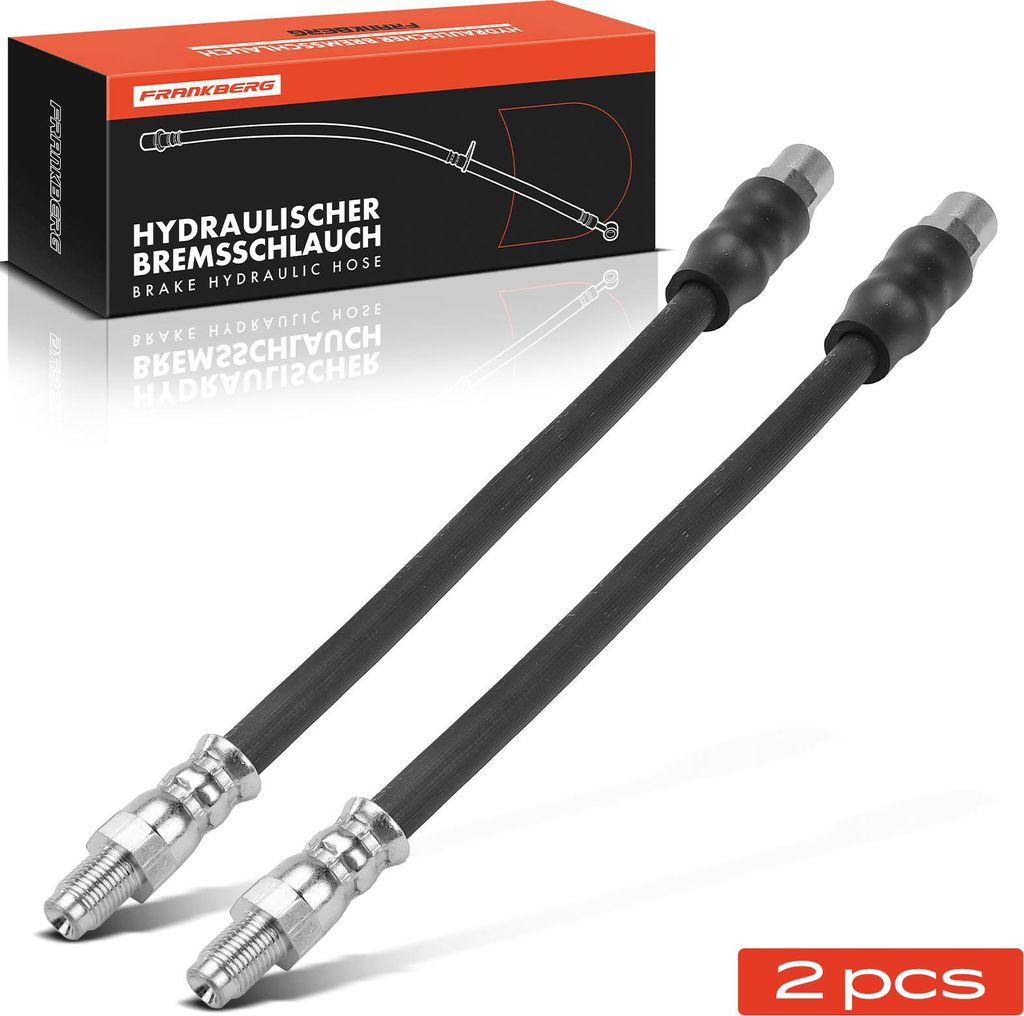 Frankberg 2x Bremsschlauch Bremsschläuche Hinterachse Links oder Rechts für Audi A4 8D B5 80 B4 100 C4 200 Avant