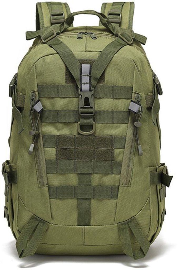 Wasserfestes Reisegepäck - 40 Liter - Wanderrucksack - Grün - Militärgrau