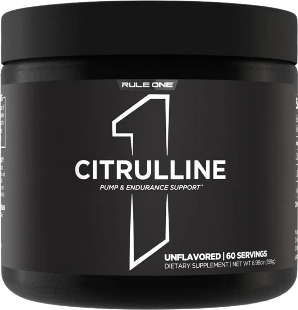 Citrulline en poudre Rule1 contre la fatigue musculaire en salle