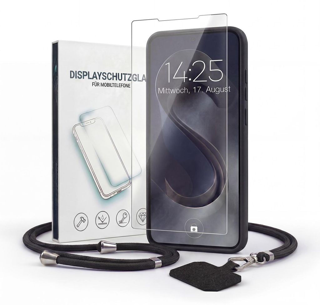 Handyhülle für Samsung Galaxy S26 Ultra mit Handykette und Produktbild 