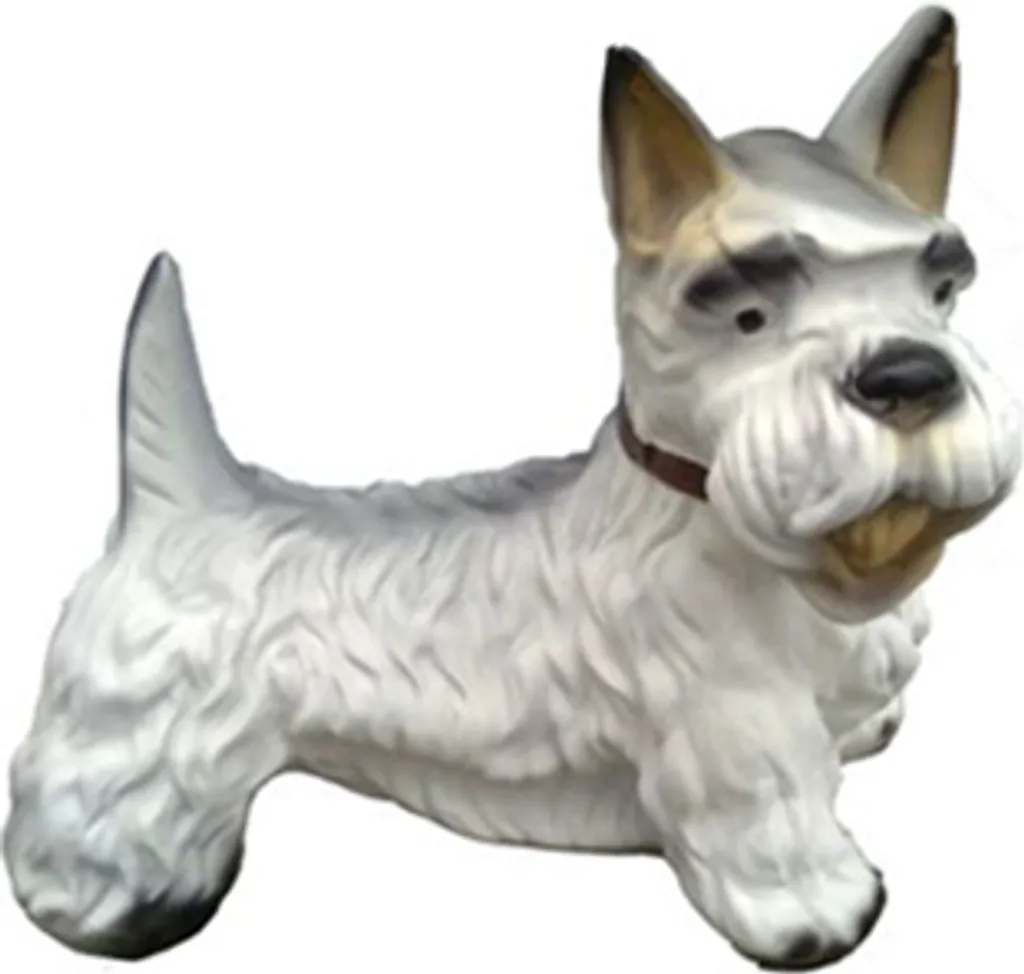 Aménagement Jardin avec Statue Chien 30 cm - Déco Extérieure A26