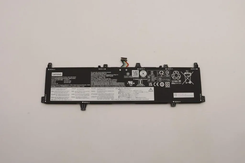 Batterie interne Lenovo 72Wh Li-Ion pour ordinateur portable ThinkPad